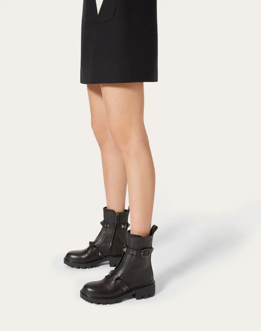 VALENTINO GARAVANI - Roman Stud combat boot