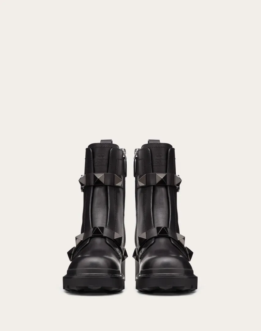 VALENTINO GARAVANI - Roman Stud combat boot