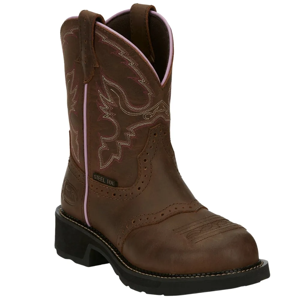 Wanette Electrical Steel Toe Pull On Work Boots