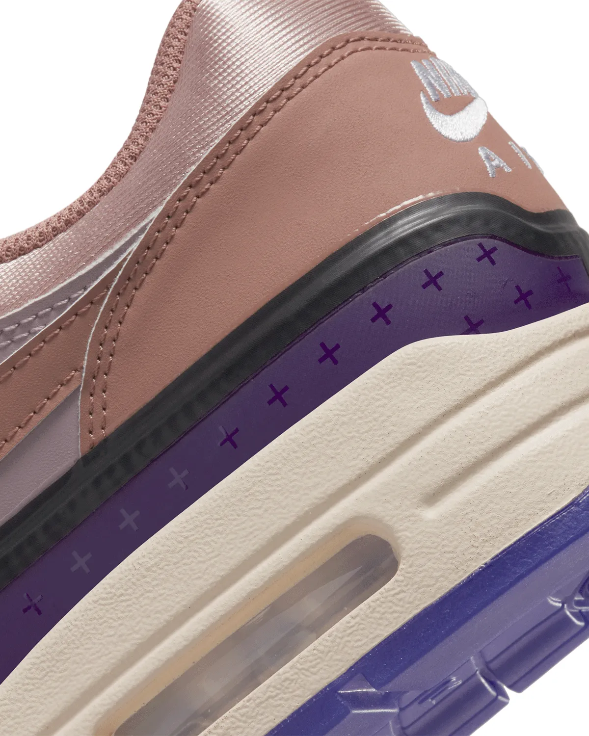 Wmns Air Max 1 Premium Plum Fog/Fossil Rose/Pink Oxford