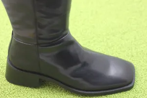 Womens Blanca Tall Boot - Black Leather