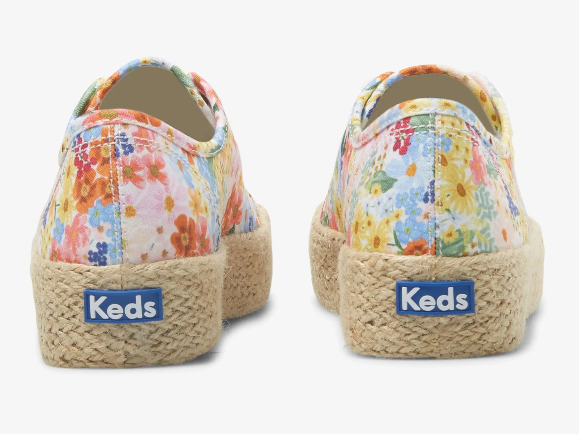 Women's Keds X Rifle Paper Co. Triple Kick White/Multi