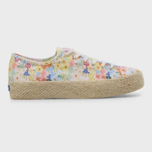 Women's Keds X Rifle Paper Co. Triple Kick White/Multi